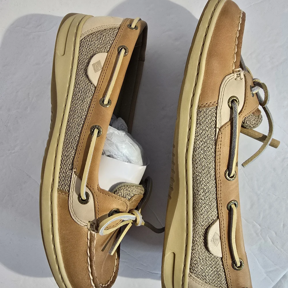 Sperry Women's Tan Boat Shoes - Picture 3 of 7